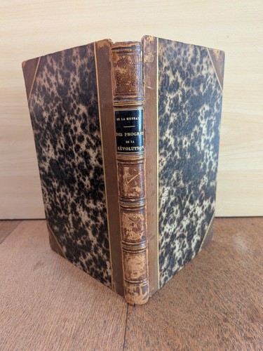 Livre ancien des progrès - livre, de
