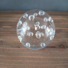 Sulfide press crystal paper Baccarat signed V.Klein 1980