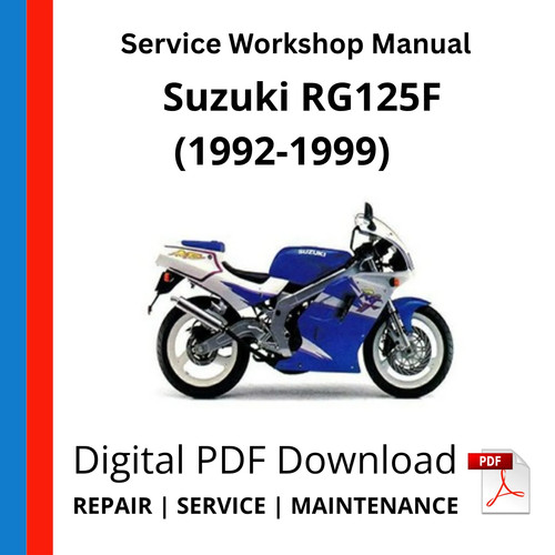 Suzuki rg125f - rg125f, (1992-1999)