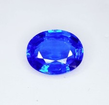 Saphir bleu naturel 7,27 ct