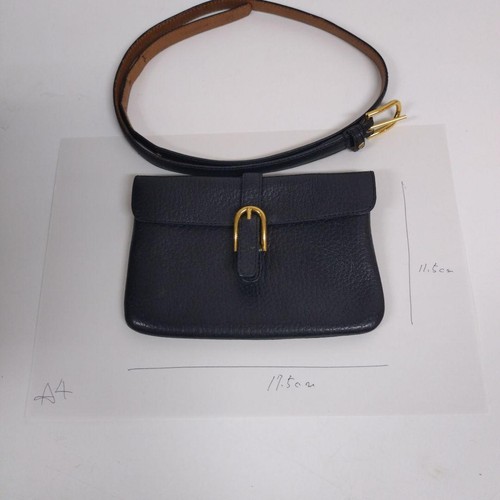 Delvaux leather waist - delvaux,