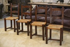 Ensemble de 4 chaises en orme