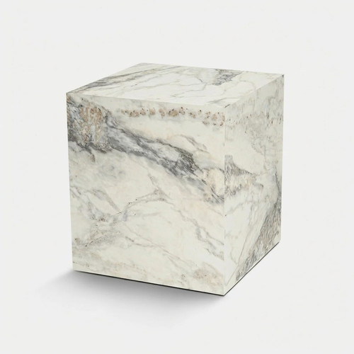 Table basse cubique effet