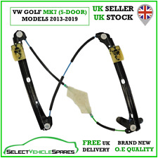NEW VW GOLF MK7 (5-DOOR) DRIVERS SIDE FRONT RIGHT WINDOW REGULATOR 2013-2019