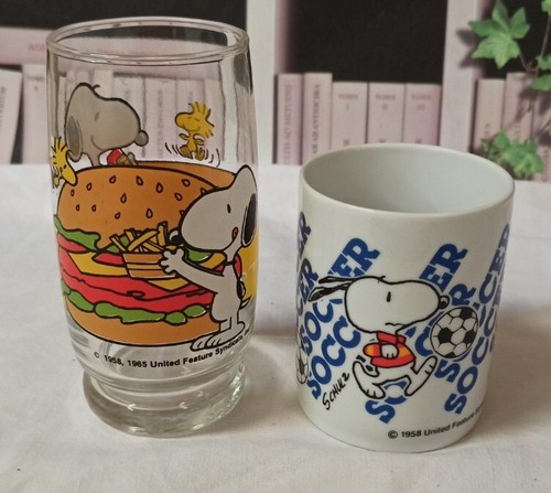 Mug verre snoopy football - mug, et