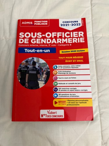 Livre concours sous - concours, officier
