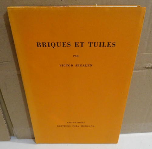Victor segalen briques - victor, et