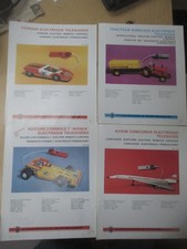 Lot de 4 Planches Joustra 1972