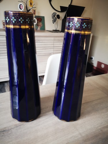 Deux vases ancien art - , déco