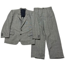 420 90s Comme Des Garcons Homme Deux vintage suit men gray set up archive rare