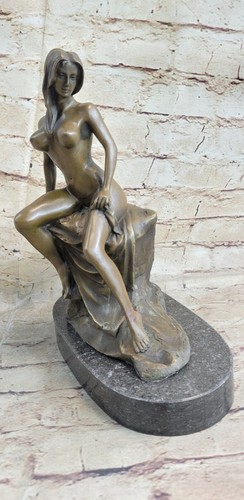 Signée deco bronze sculpture - signée,