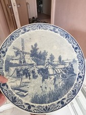 grand plat faience delfts