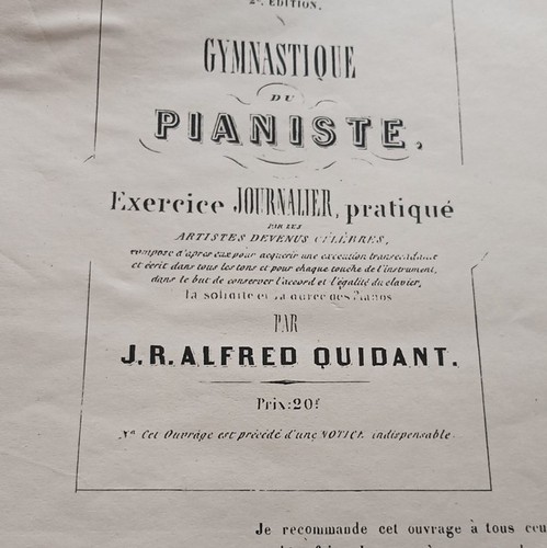 Gymnastique pianiste - gymnastique, du