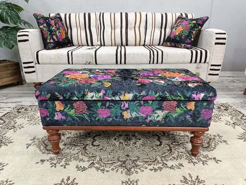 Cocktail ottoman upholstered - ottoman,,
