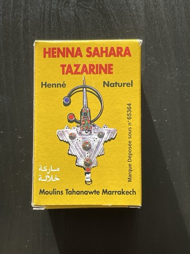 Henné henna tazarine - henna, sahara