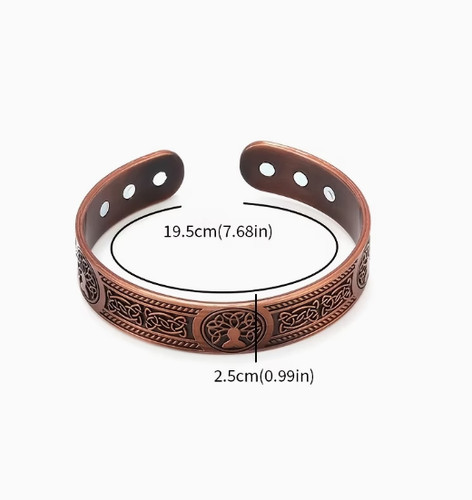 Bracelet cuivre arbre de - bracelet,