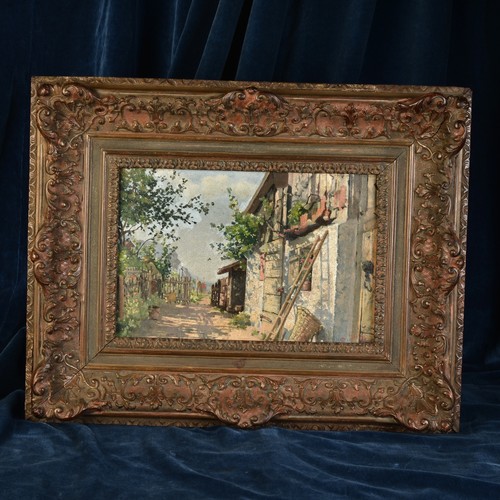 Huile sur toile jean daniel - toile,