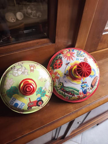 Lot toupies lbz vintage - lot,