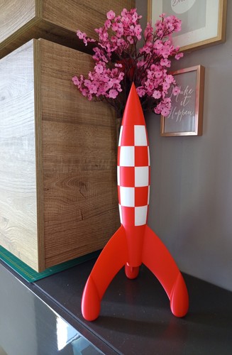 Fusee artisanale style - fusee, tintin