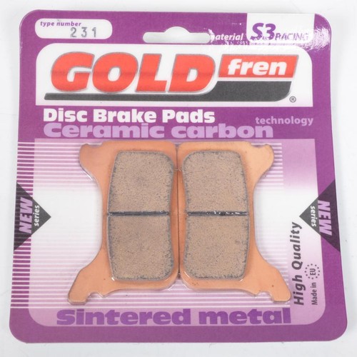 Plaquette frein gold - plaquette, de