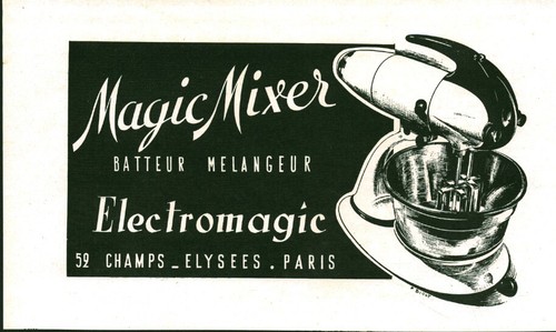 Publicité ancienne magic
