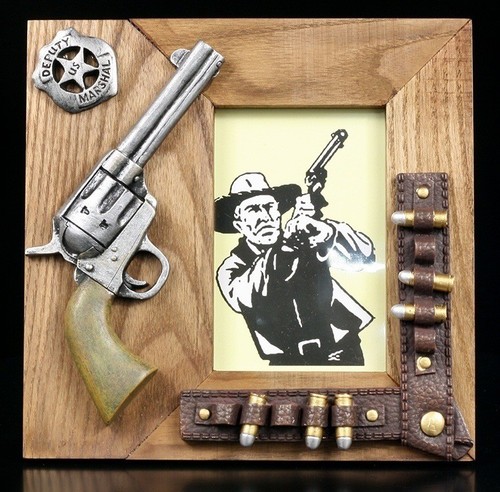 Cadre bois western colt - cadre,