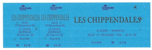 Rare ticket billet concert - ticket,