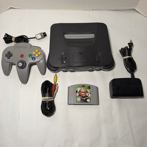 Nintendo n64 gray console - 64,