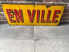 plaque émaillée ancienne