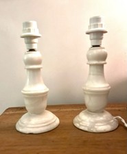 Paire de pieds de lampe en