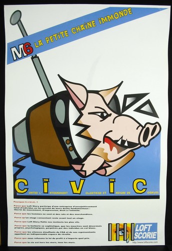 Affiche critique cobayes - affiche, m6
