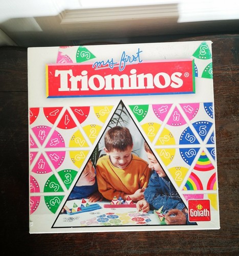 Vintage first triominos - vintage, my