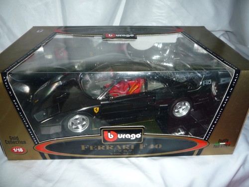 Ferrari f40 chrome platine - ferrari,