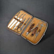 Kit de Manucure Portable Vintage Nogent Inox - Marque MD