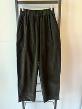 MANTEAU NOIR Hester Corduroy Pull On Pants - Size M - NORI