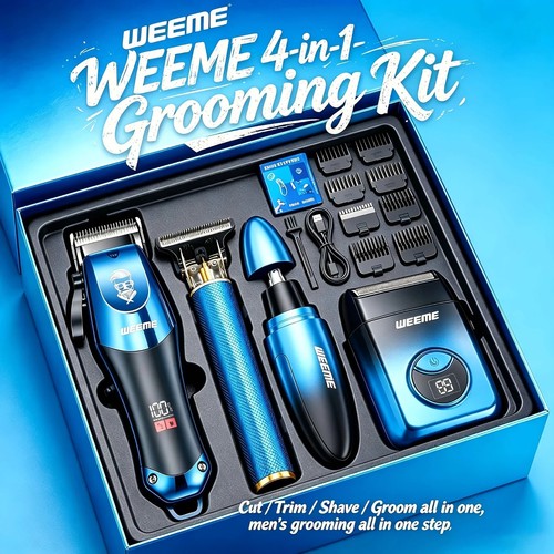 Kit tondeuse cheveux barbe - tondeuse,