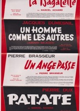 PROGRAMME THEATRALES GEORGES HERBERT season 1959-60
