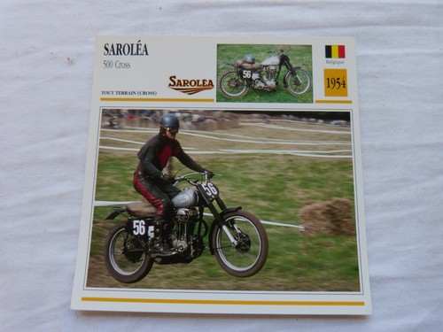 Fiche photo moto sarolea 500 - moto, :