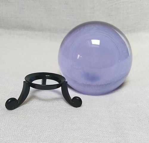 Boule cristal mauve 684 - boule, 80