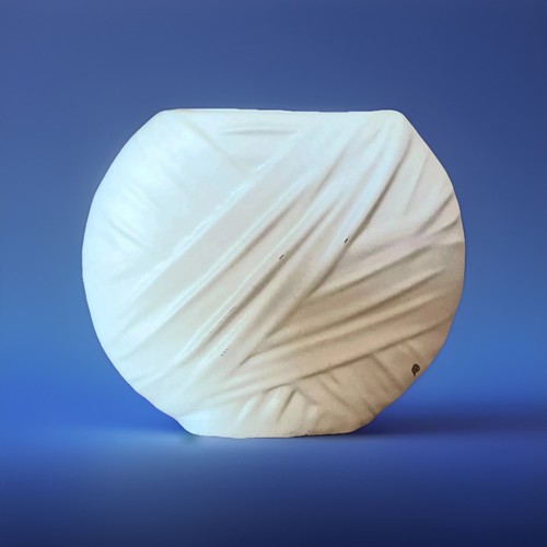 Vase plat céramique ruban - vase,