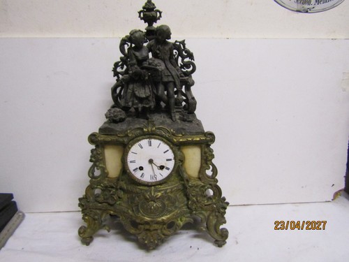 Ancienne horloge pendule - ancienne,