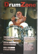 CATALOGUE - DRUMZONE N°02 - T. LANG / G. BISSONETT / W. CALHOUN / BAT. MAPEX