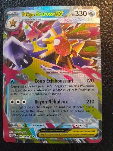 Carte pokemon mega - pokemon, staross