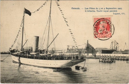 Cpa ostende alberta - cpa, ak