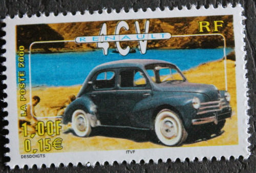Timbre france renault - -, 4
