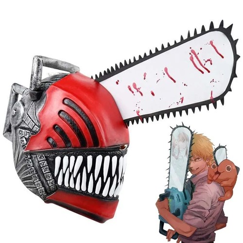 Chainsaw man masque cosplay - masque,