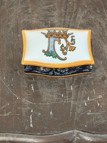 Belle boite faience - belle,