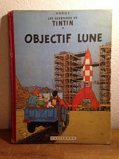 Ancien TINTIN Dos Toilé