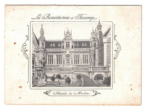 Ancien carte menu - , liqueur