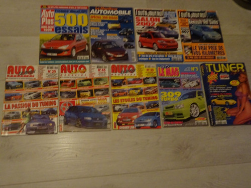 Lot revues tuning moniteur - 9,